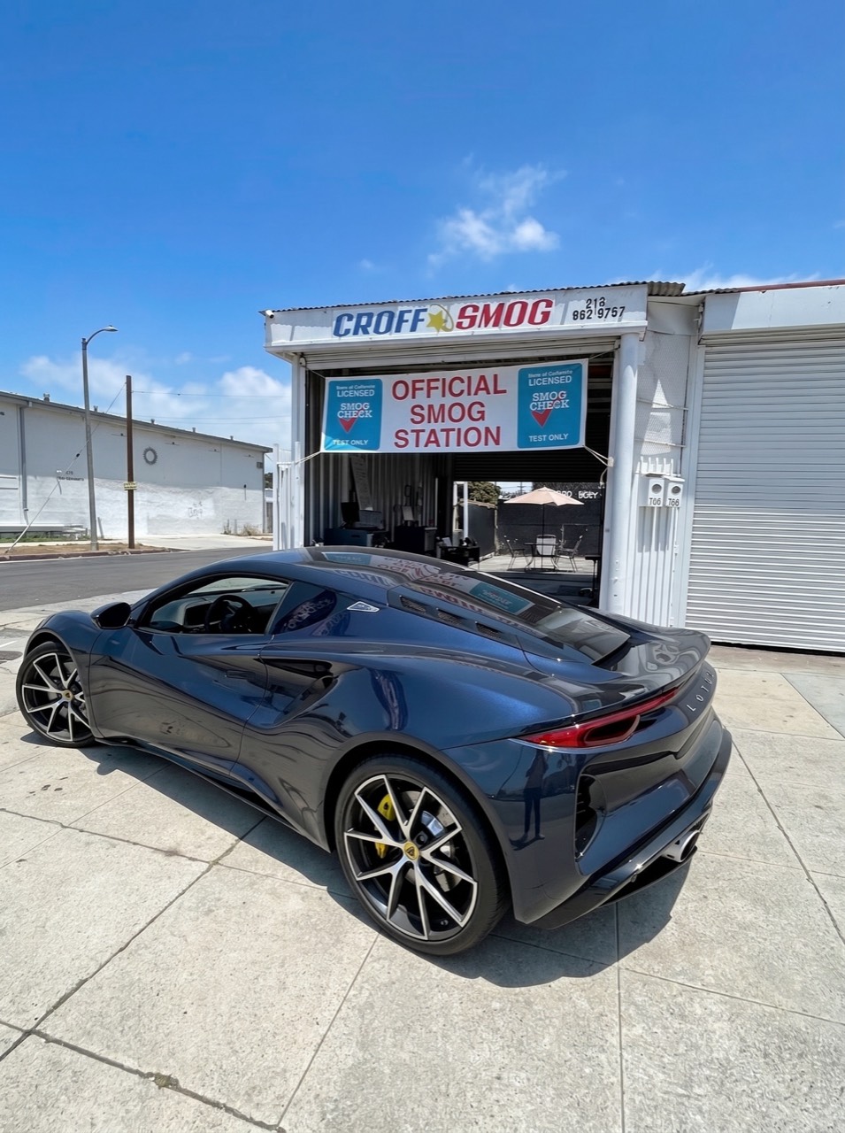 Certified smog station